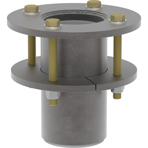 Socle de montage en acier inoxydable sur pont pour espace clos DBI-SALA Equipex
