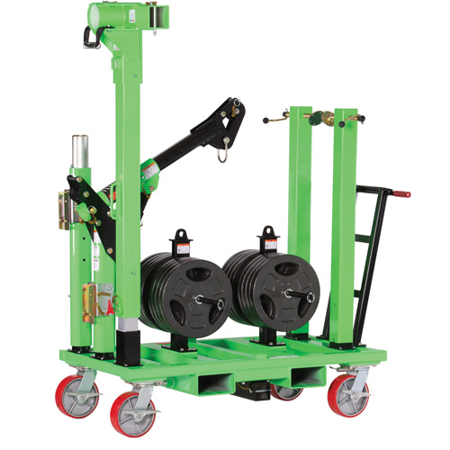 DBI-SALA&reg; Confined Space Counterweighted Cart Base Equipex