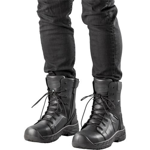 Bottes de s&eacute;curit&eacute; Ice Hero II pour hommes, Cuir, Semelle R&eacute;sistant aux perforations, Pointure 9-1/2 Equipex