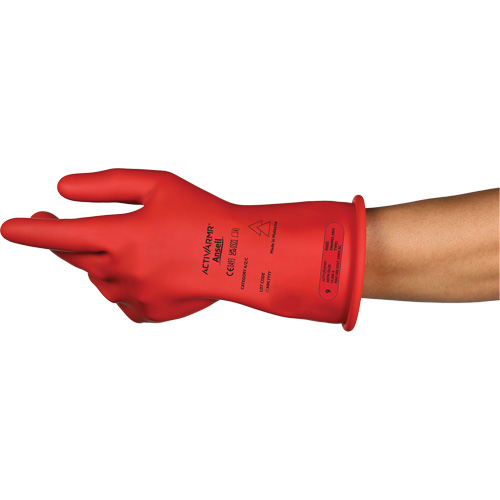 ActivArmr&reg; RIG R011RUL Ultra-Lightweight Electrical Insulated Gloves, ASTM Class 0, Size 10, 11" L Equipex
