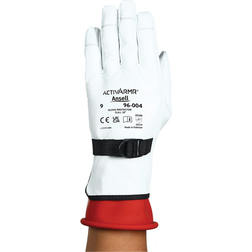 ActivArmr&reg; 96004 Goatskin Leather Protector Gloves, Size 10, 10" L Equipex