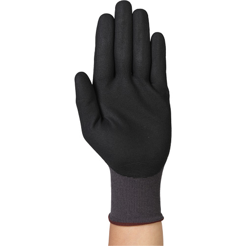 Gants Hyflex 11-844, Taille 5/2T-petit, Calibre 15, Rev&ecirc;tement Mousse de nitrile, Enveloppe en Nylon/Spandex, ASTM ANSI niveau A1/EN 388 niveau 1/EN 388 niveau A Equipex