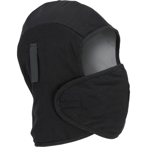 Doublure matelass&eacute;e ignifug&eacute;e Pioneer 766A pour casque de s&eacute;curit&eacute; avec embout buccal amovible, Noir/Gris, Coton/FR-Tech/Modacrylique/Nylon Equipex