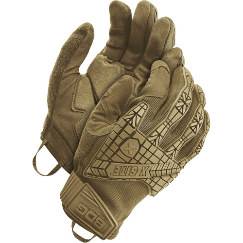 Gants de performance r&eacute;sistants aux chocs X-Site, Paume Su&egrave;de, Taille T-petit Equipex