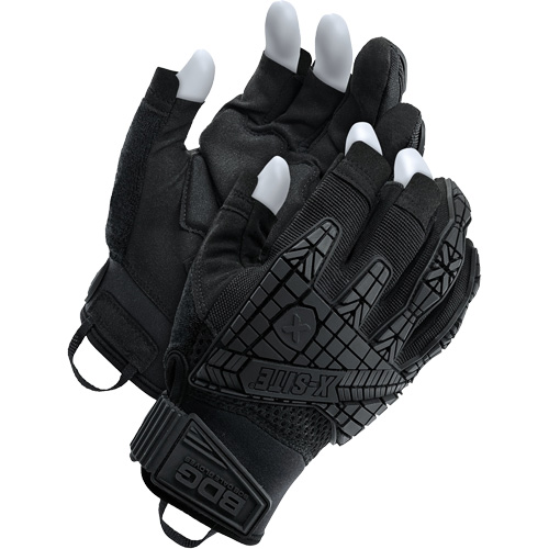 Gants de d&eacute;clenchement r&eacute;sistants aux chocs X-Site, Paume Su&egrave;de, Taille Grand Equipex