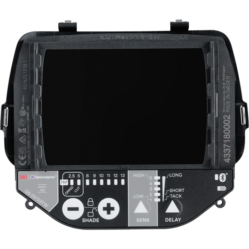 Filtre auto-assombrissant Speedglas G5 pour le soudage par pointage, 2-4/5" la x 4-1/4" h Champ de vision, Pour utilisation avec Casques G5-01 et G5-03 Equipex