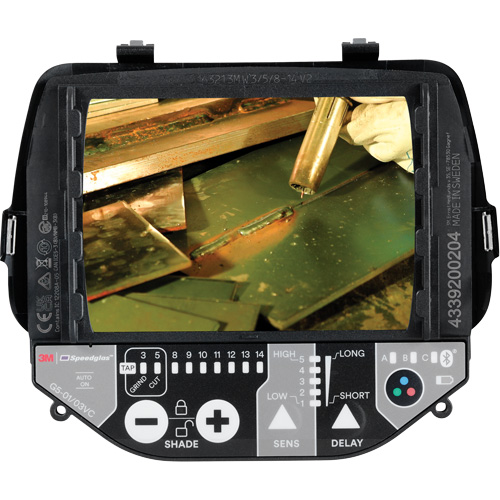 Filtre auto-assombrissant &agrave; teinte variable Speedglas G5, 2-4/5" la x 4-1/4" h Champ de vision, Pour utilisation avec Casques G5-01 et G5-03 Equipex