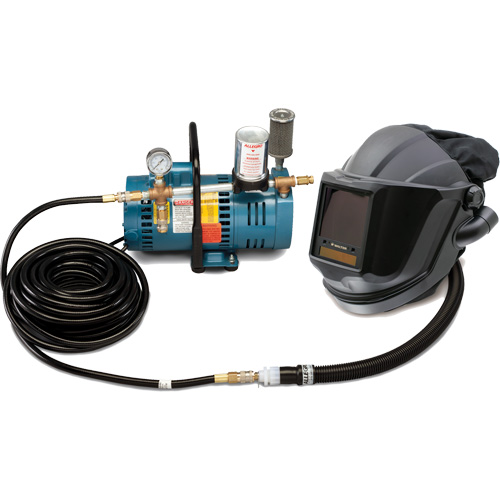 1-Worker MAXSHIELD&reg; Supplied Air Shield & Flip-Front Welding System Equipex