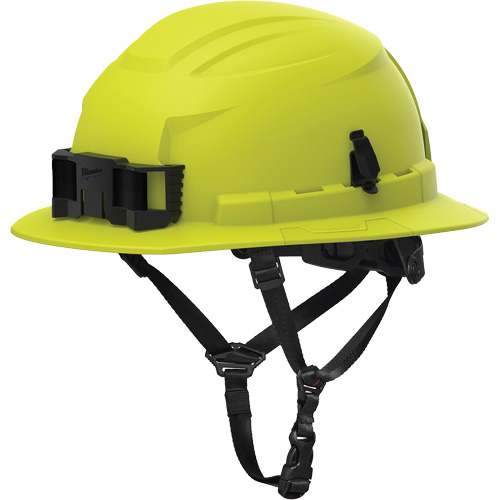 BOLT Full Brim Safety Helmet, Meets CSA Type 2, Ratchet Suspension, Non-Vented Equipex