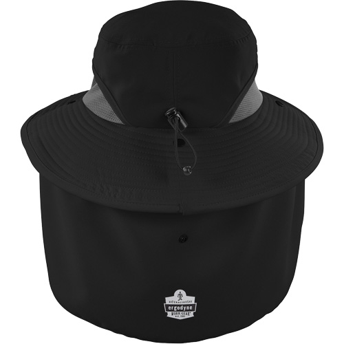 Chill-Its 8934 Ranger Hat with Neck Shade, Small/Medium, Black Equipex