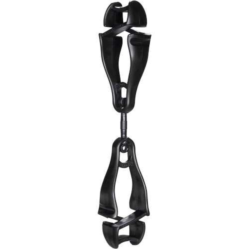 Squids 3420 Swiveling Glove Clip Holder with Dual Clips Equipex