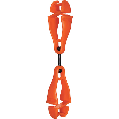 Squids 3420 Swiveling Glove Clip Holder with Dual Clips Equipex
