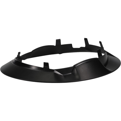 Wide Clip-On Full Brim for RZRBack Climbing Helmet, White Equipex