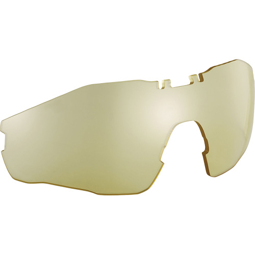 MY6 Safety Glasses Replacement Lens, Anti-Fog/Anti-Scratch, Amber, MY6 Equipex