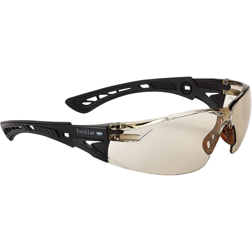 Lunettes de s&eacute;curit&eacute; Rush + BSSI, Lentille Brun/Cuivre, Antibu&eacute;e/Anti-&eacute;gratignures, ANSI Z87+ Equipex