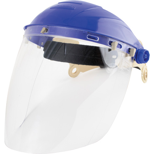Faceshield with Browguard, Polypropylene Equipex