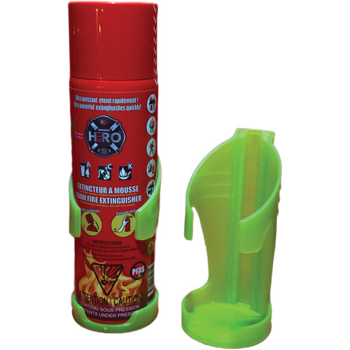 Extincteur Hero 911 sans PFAS, ACK, Capacit&eacute; 500 ml Equipex