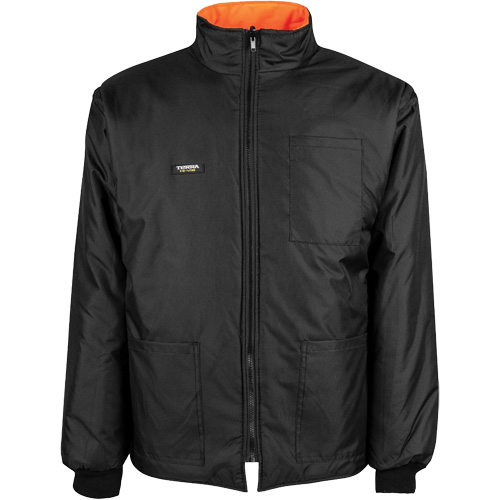 Manteau haute visibilit&eacute; 7-en-1, Polyester, Orange haute visibilit&eacute;, Moyen Equipex