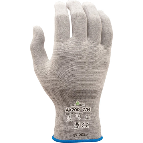 Gants AX200 ESD, Nylon, Calibre 18, 8/Grand Equipex