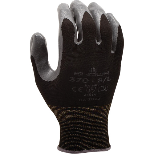370B Gloves, 6/Small, Nitrile Coating, 13 Gauge, Nylon Shell Equipex