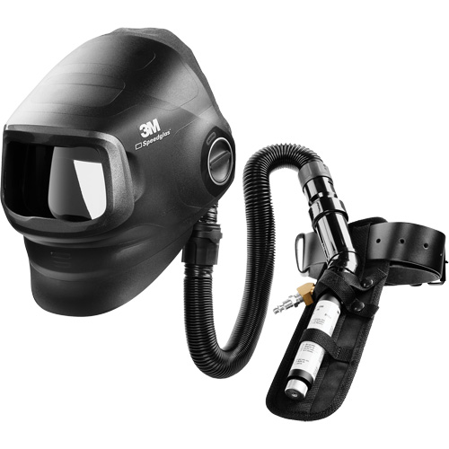 Speedglas G5-01 Heavy-Duty Welding Helmet with V-100 Vortex Cooling Valve, Standard, Welding Equipex