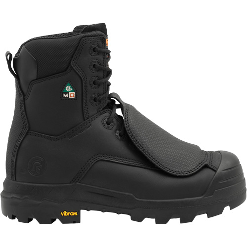 Bottes de travail Vulcan avec protecteur m&eacute;tatarsien &agrave; l'ext&eacute;rieur, Cuir, Taille 7, Imperm&eacute;able Equipex