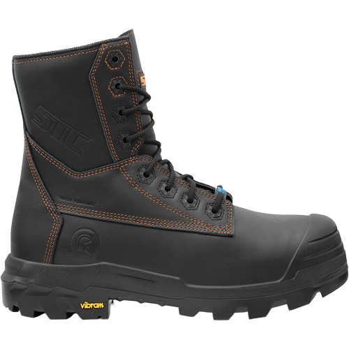 Bottes de travail Metpro Flex avec protecteur m&eacute;tatarsien, Cuir, Taille 8, Imperm&eacute;able Equipex
