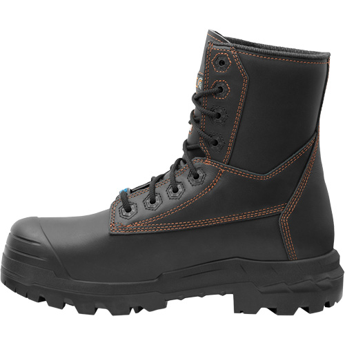 Bottes de travail Metpro Flex avec protecteur m&eacute;tatarsien, Cuir, Taille 8, Imperm&eacute;able Equipex
