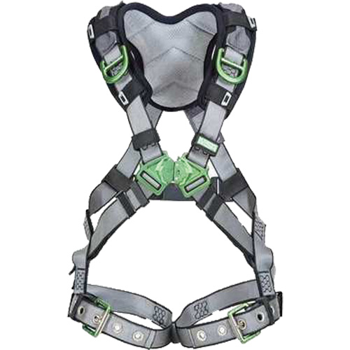 V-FIT Full Body Safety Harness, CSA Certified, Class AEP, Super Extra Large, 400 lbs. Cap. Equipex