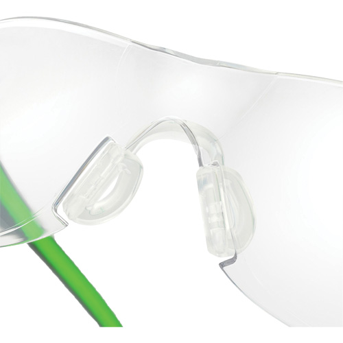 Lunettes de s&eacute;curit&eacute; gris/vert Adapt Lite, Lentille Transparent, Antibu&eacute;e/Anti-&eacute;gratignures, ANSI Z87+/R&eacute;pond ou surpasse la norme CSA Z94.3 Equipex