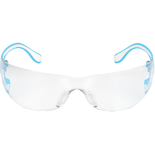 Lunettes de s&eacute;curit&eacute; bleu/blanc Adapt Lite, Lentille Transparent, Antibu&eacute;e/Anti-&eacute;gratignures, ANSI Z87+/R&eacute;pond ou surpasse la norme CSA Z94.3 Equipex