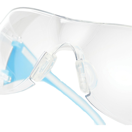 Lunettes de s&eacute;curit&eacute; bleu/blanc Adapt Lite, Lentille Transparent, Antibu&eacute;e/Anti-&eacute;gratignures, ANSI Z87+/R&eacute;pond ou surpasse la norme CSA Z94.3 Equipex