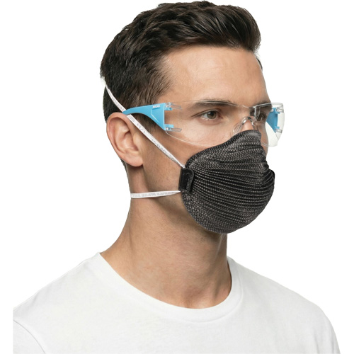 Lunettes de s&eacute;curit&eacute; bleu/blanc Adapt Lite, Lentille Transparent, Antibu&eacute;e/Anti-&eacute;gratignures, ANSI Z87+/R&eacute;pond ou surpasse la norme CSA Z94.3 Equipex