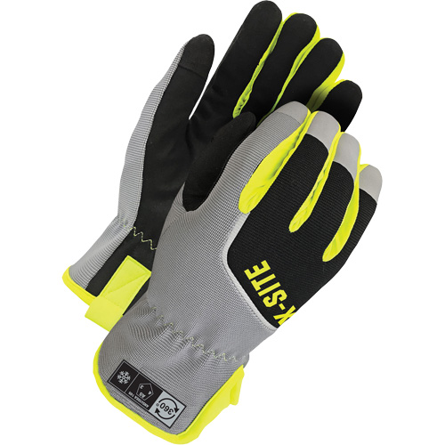 Gants de performance X-Site doubl&eacute;s, r&eacute;sistants &agrave; la coupe et compatibles avec les &eacute;crans tactiles, Taille T-Grand, Enveloppe en Thinsulate/Microfibre/Spandex, ASTM ANSI niveau A5 Equipex