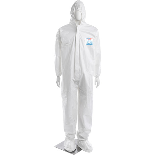 Combinaison XP1800 CoverMe, Grand, Blanc, Micropore Equipex