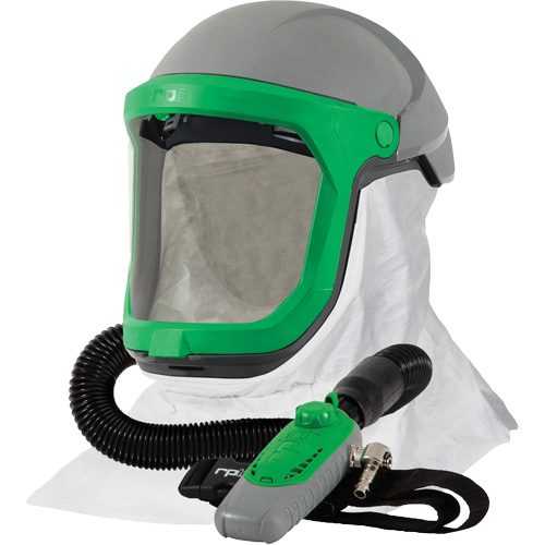 Respirateur Z-Link avec cape &agrave; l'&eacute;paule Tychem 4000 & C40, Respirateur &agrave; masque/Masque de soudage Equipex