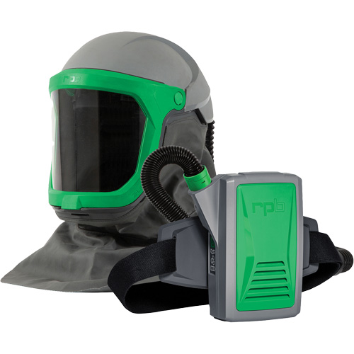 APR motoris&eacute; Z-Link avec cape &agrave; l'&eacute;paule Zytec FR, Respirateur &agrave; masque/Masque de soudage Equipex