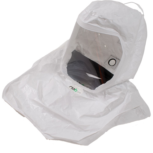 Cagoule compl&egrave;te Tychem 2000 pour T-Link & T200, Universel, Coiffe souple Equipex