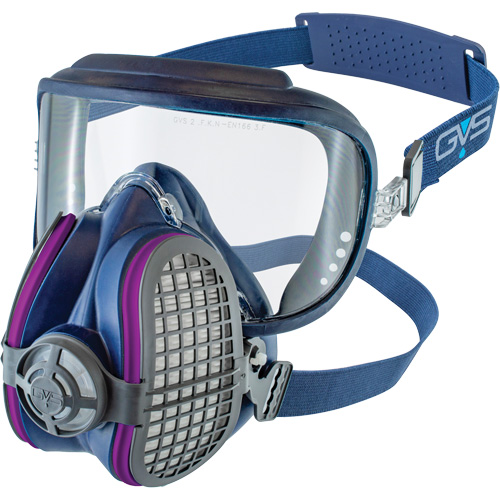 Respirateur Elipse Integra P100 NIOSH avec filtres de rechange, &eacute;lastom&egrave;re/Thermoplastique, Moyen/grand Equipex