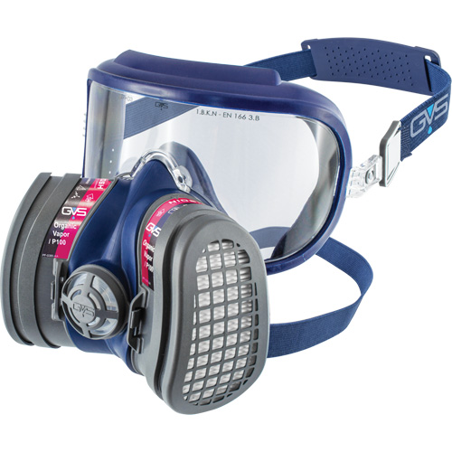 Respirateur &agrave; profil bas Elipse Integra OV-P100 NIOSH avec filtres de rechange, &eacute;lastom&egrave;re/Thermoplastique, Moyen/grand Equipex