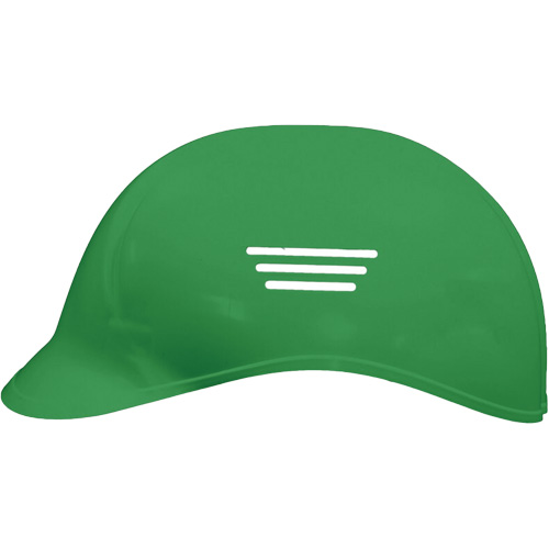 Casque antichocs LIDGUARD avec suspension &agrave; 4 pointe, Suspension &agrave; douille, Vert Equipex