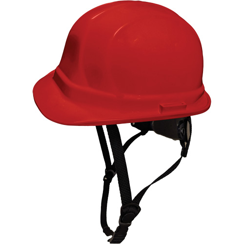 Casque de s&eacute;curit&eacute; de style casquette LIDGUARD avec mentonni&egrave;re, R&eacute;pond aux normes CSA type 1/CSA type 2, Suspension Rochet, Ventil&eacute; Equipex