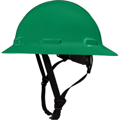 Casque de s&eacute;curit&eacute; &agrave; bordure compl&egrave;te LIDGUARD avec mentonni&egrave;re, R&eacute;pond aux normes CSA type 1, Suspension Rochet, Ventil&eacute; Equipex