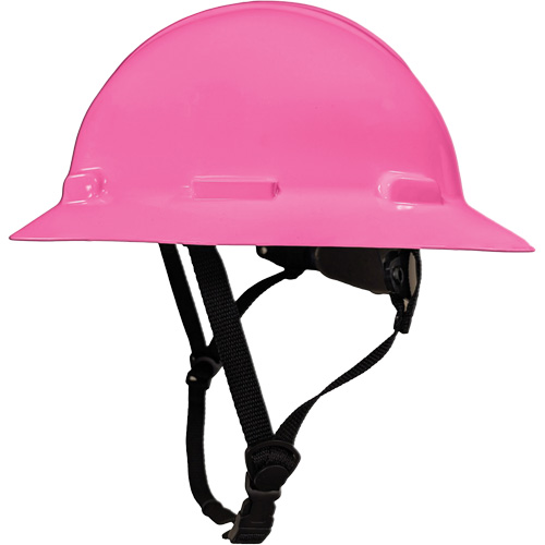 Casque de s&eacute;curit&eacute; &agrave; bordure compl&egrave;te LIDGUARD avec mentonni&egrave;re, R&eacute;pond aux normes CSA type 2, Suspension Rochet, Ventil&eacute; Equipex