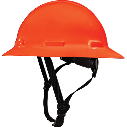Casque de s&eacute;curit&eacute; &agrave; bordure compl&egrave;te LIDGUARD avec mentonni&egrave;re, R&eacute;pond aux normes CSA type 2, Suspension Rochet, Ventil&eacute; Equipex