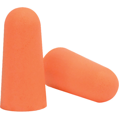 SEALTEC33 Orange Disposable Foam Earplugs, Bulk - Polybag Equipex