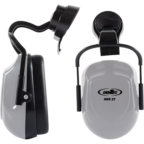 SEALTEC 600 Series Single-Point Full-Brim Dielectric  Earmuff, Cap Mount, 27 dB NRR dB Equipex