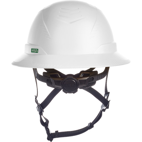 V-Gard H2&reg; Full Brim Safety Helmet, Ratchet Suspension, Non-Vented Equipex