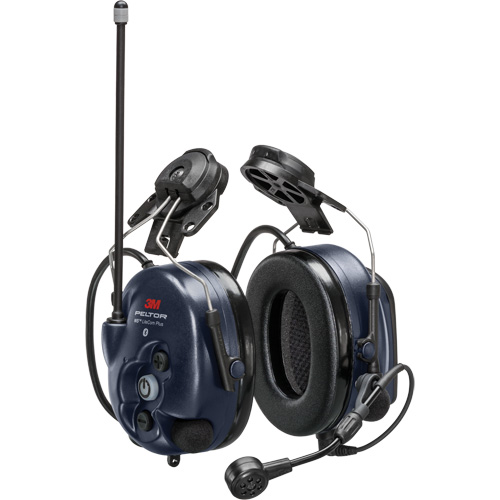 Casque d'&eacute;coute Peltor WS LiteCom Plus, Style Fixation pour casque Equipex