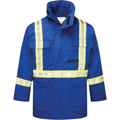 Parka de 9 oz isol&eacute; Avenger, style 3215, Hommes, 4T-Grand (grande taille), Bleu Equipex
